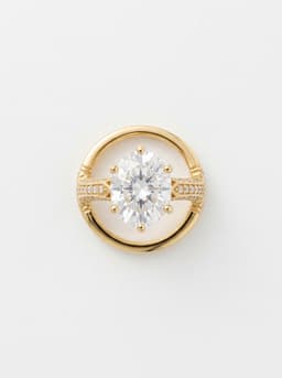 Empress Solitaire Ring view 1
