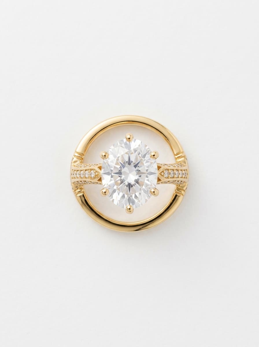 Empress Solitaire Ring